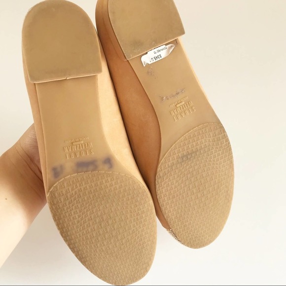 Stuart Weitzman Suede Leather Smoking Loafer - Picture 7 of 7